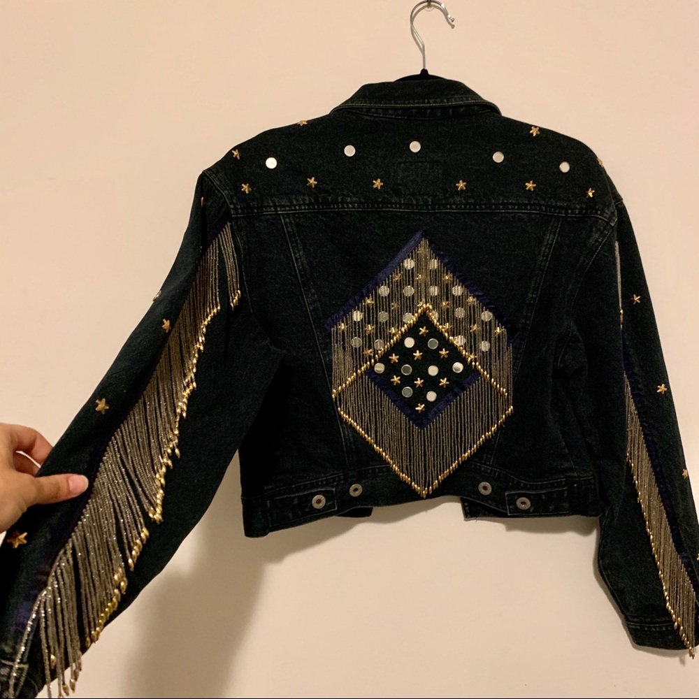 BLUE DAKOTA VINTAGE DENIM JACKET